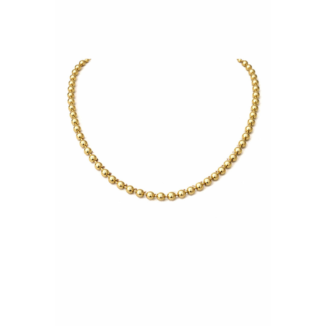 CADENA BOLITAS GOLD