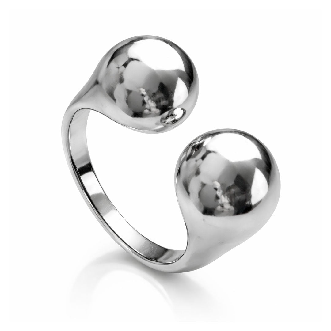 ANILLO DOBLE BOLA