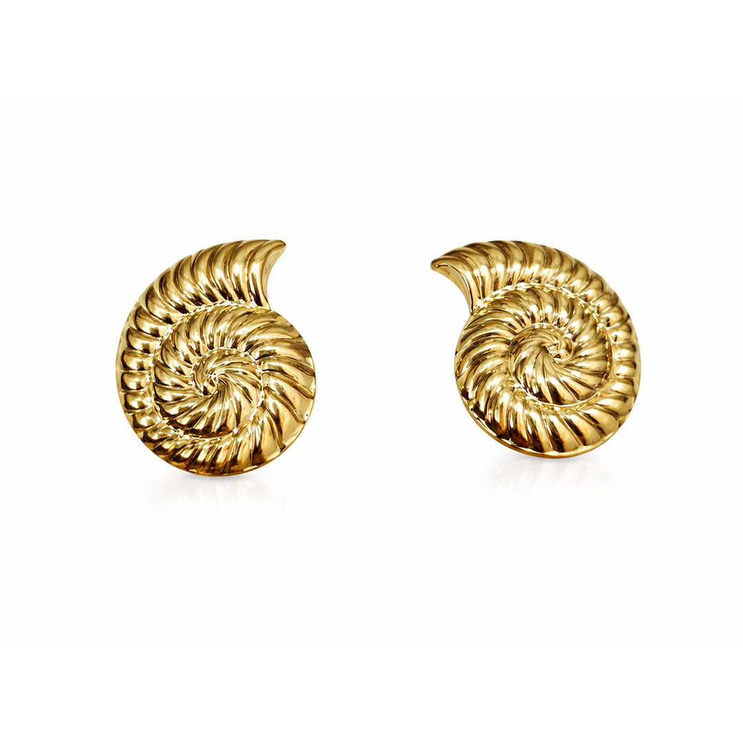 AROS CARACOL MEDIANO GOLD