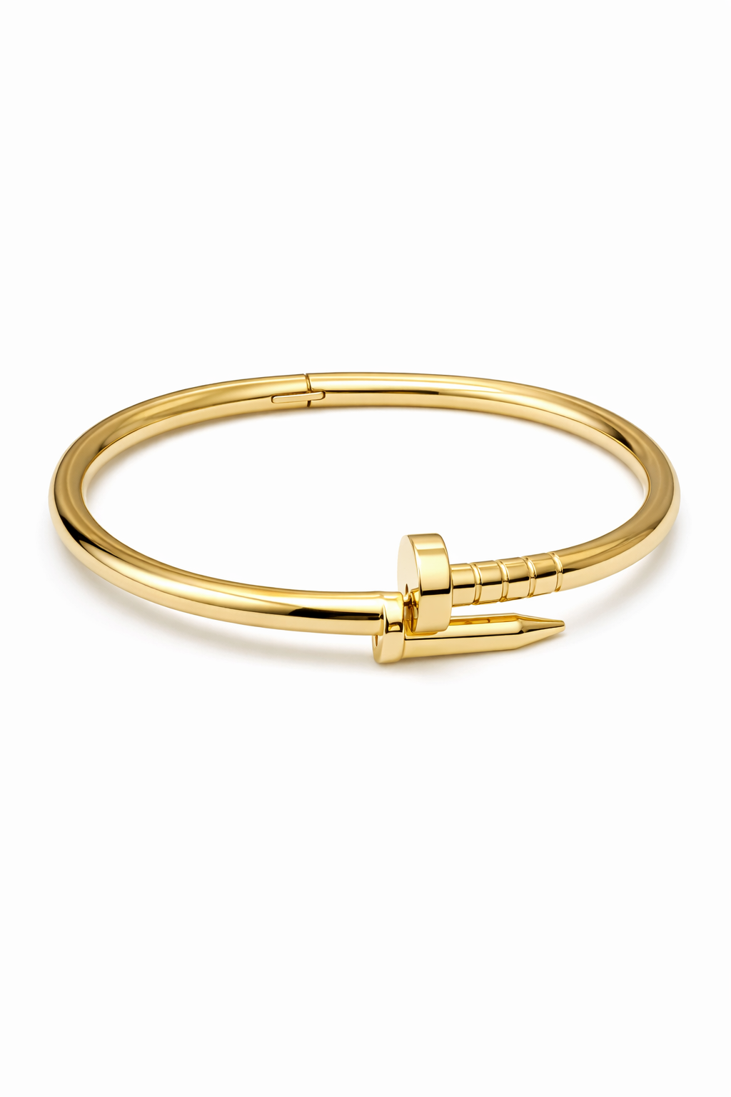 BRAZALETE RIGIDO TORNILLO GOLD