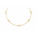 CADENA CIRCULOS GOLD