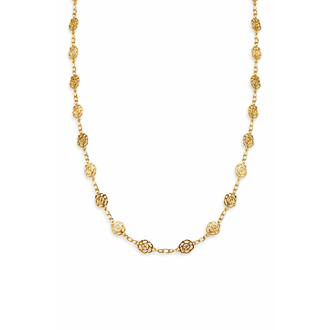 CADENA ROSAS GOLD