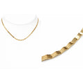 GARGANTILLA CHOCKER GOLD ACANALADO