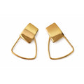 AROS DORADOS MAXI TRIANGULARES
