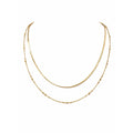 CADENA DOBLE GOLD CHOCKER