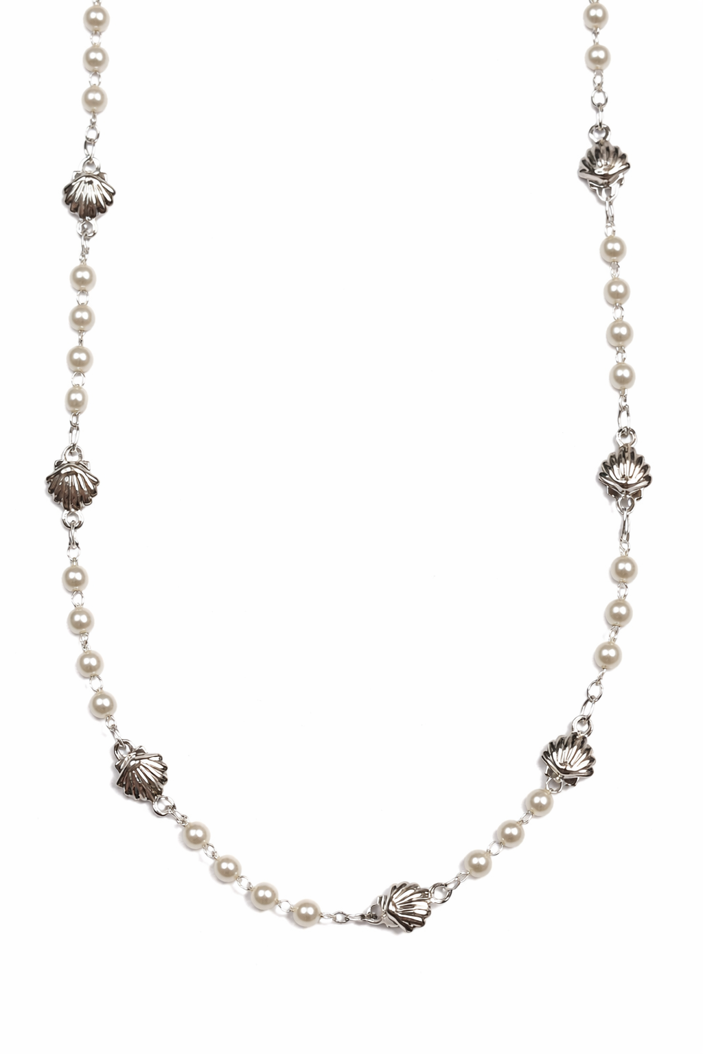 COLLAR RODIO CON PERLA MARINO