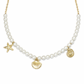 COLLAR PERLA MARINO DORADO