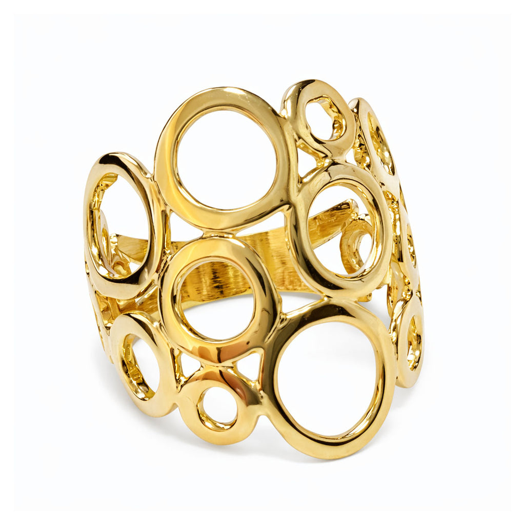ANILLO CIRCULOS GOLD