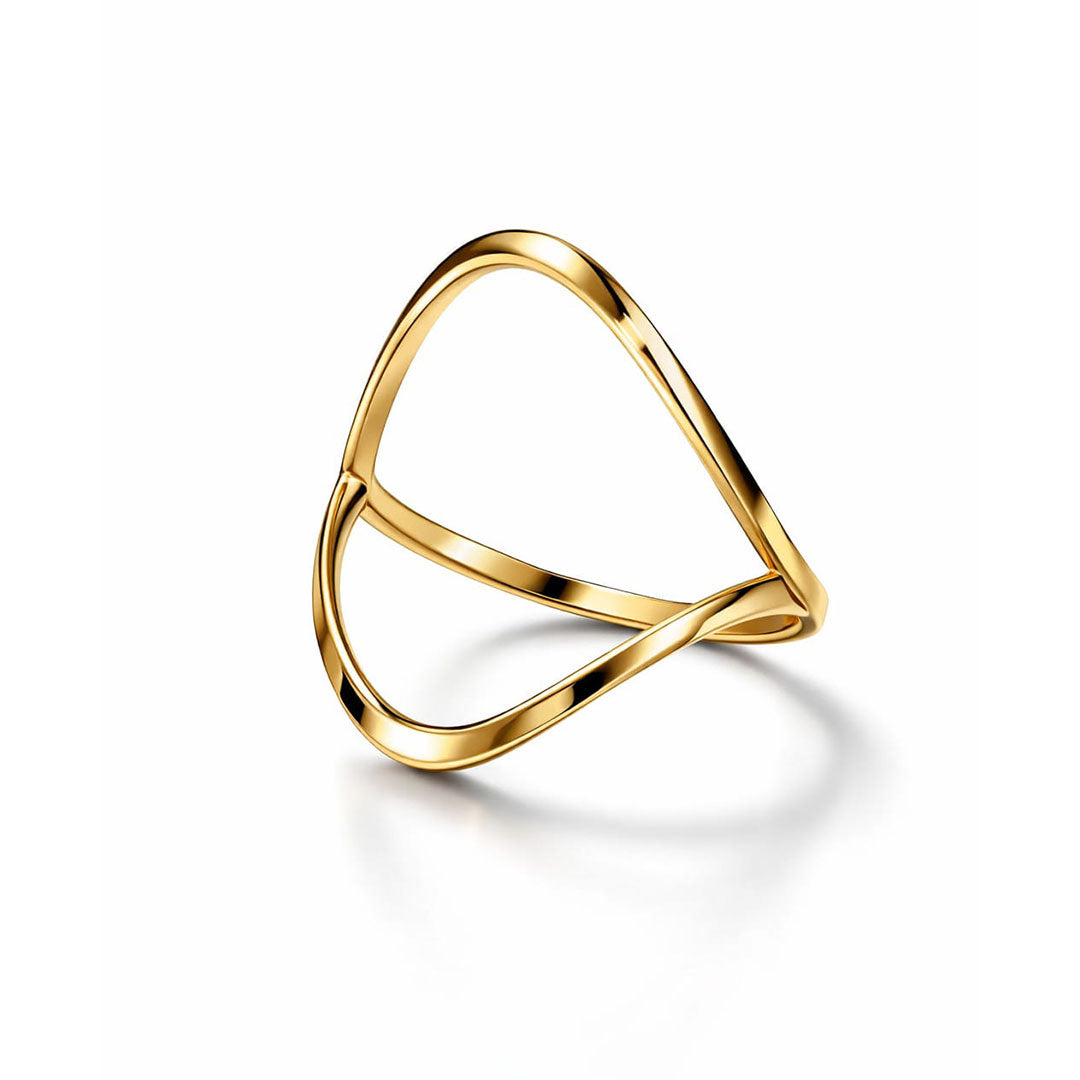 ANILLO ONDA GOLD