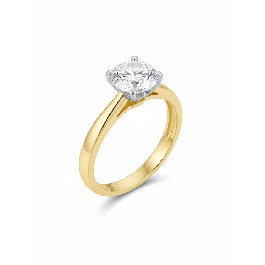 ANILLO SOLITARIO GR GOLD