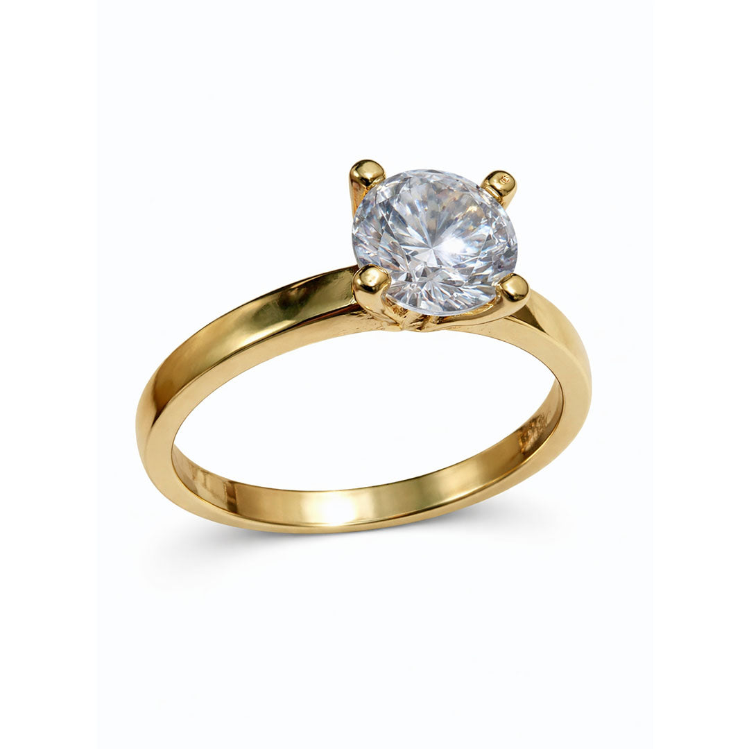 ANILLO SOLITARIO GR GOLD