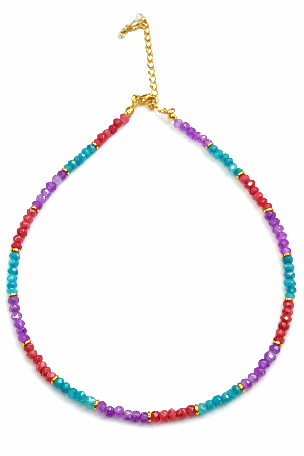 COLLAR COLORES PIEDRITAS