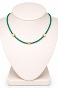 COLLAR ESTRELLITAS VERDE