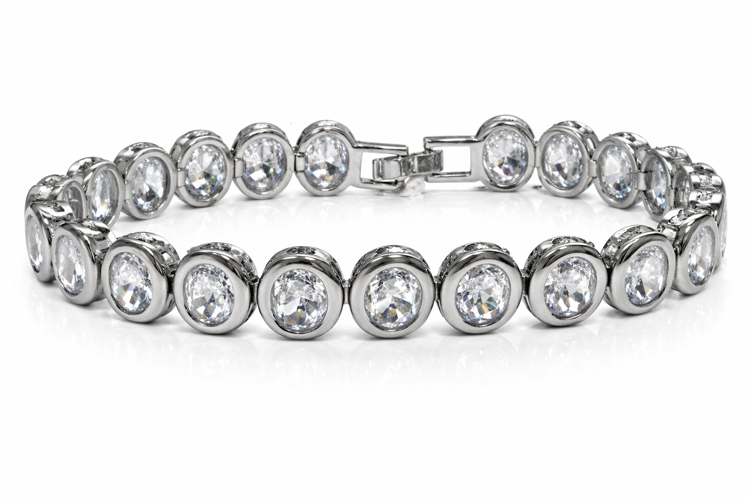 PULSERA CRISTAL OVALOS